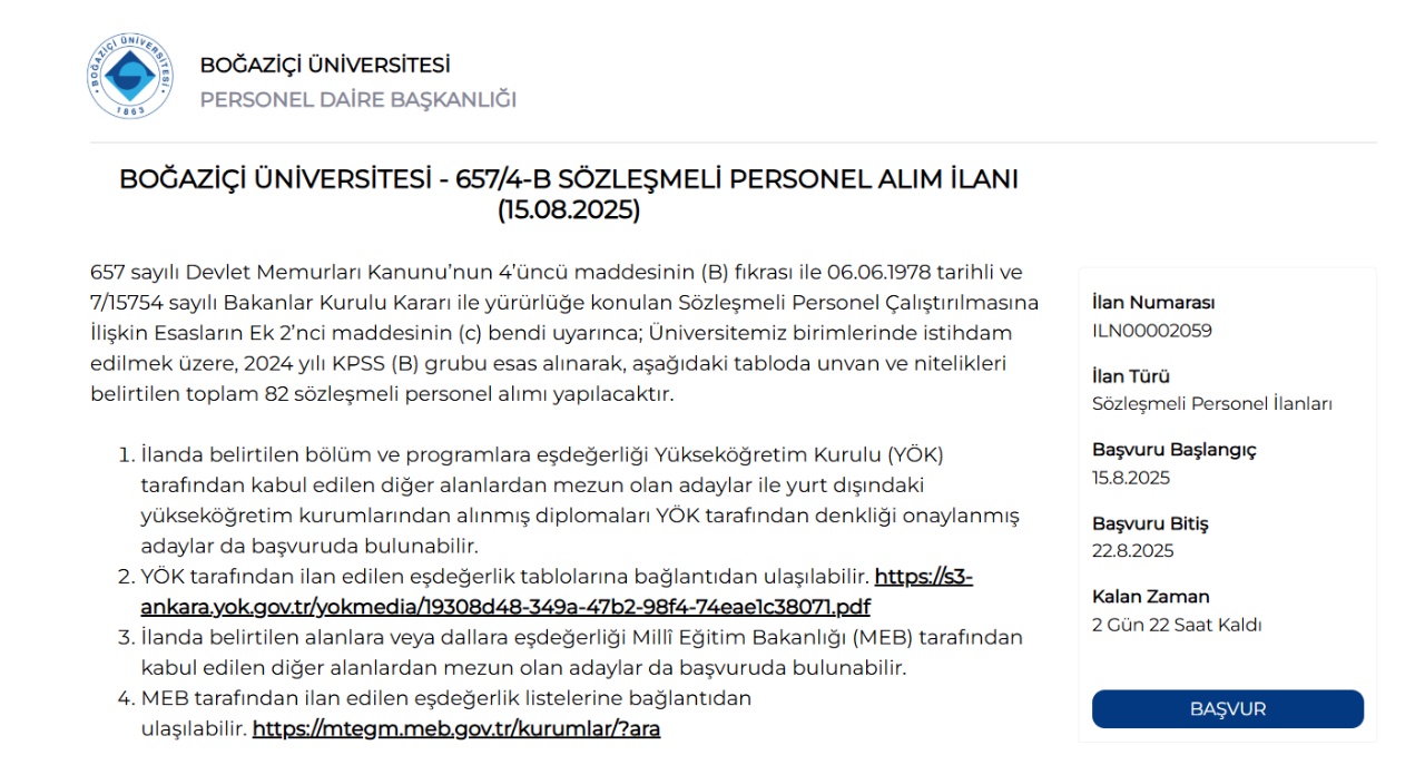 İş arayanlar bu habere dikkat: Bakanlık ve üniversitelere İŞKUR personel alımı başvuruları bitiyor