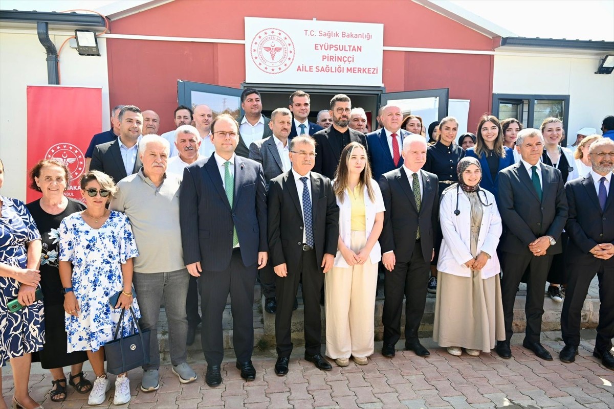 İstanbul Valiliğinin koordinasyonunda Eyüpsultan Pirinççi Aile Sağlığı Merkezi düzenlenen törenle...