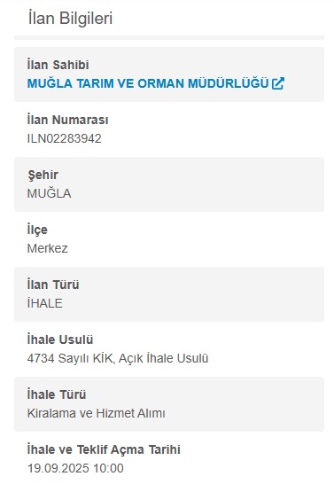 Kayseri ve Muğla'da kamudan dev ihaleler: EKAP platformunda açıldı 