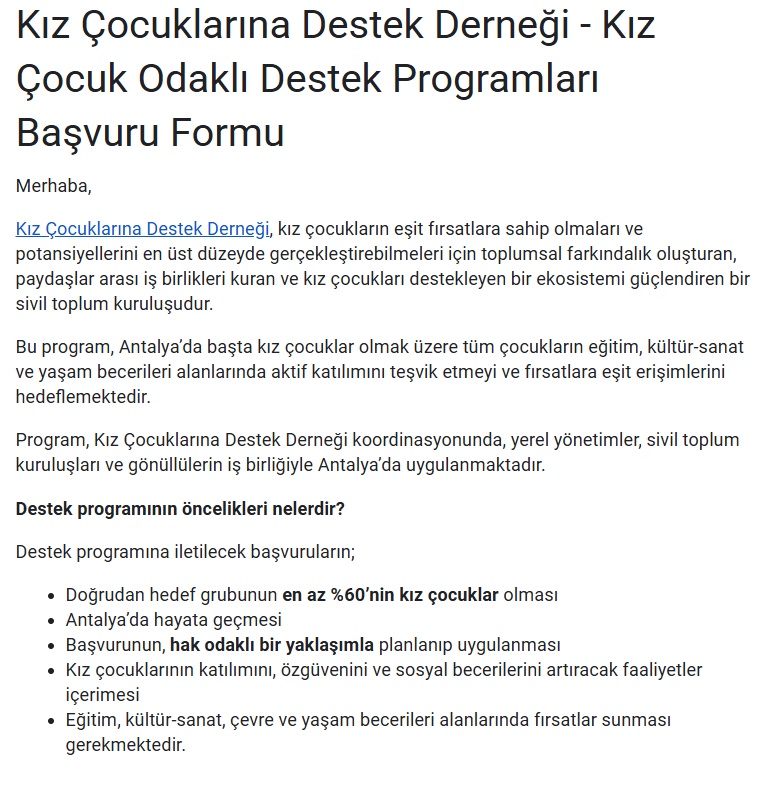 Kız çocuklarının geleceği için tarihi fırsat: 50 bin TL'ye kadar desteklenecek