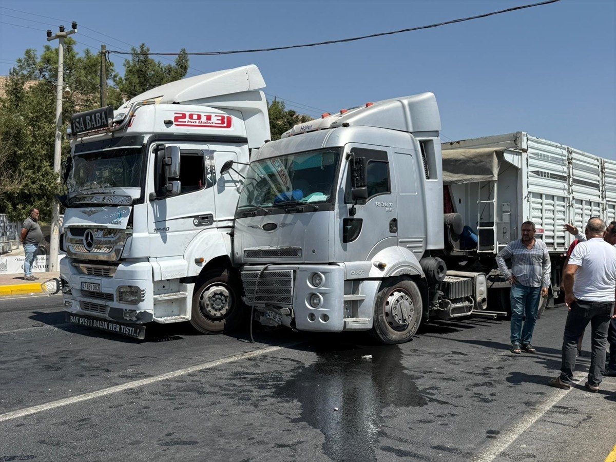 Mardin'in merkez Artuklu ilçesinde 5 aracın karıştığı zincirleme trafik kazası sonucu 1 kişi...