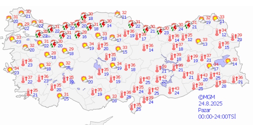 Meteoroloji'de Pazar ve Pazartesi uyarısı! O 14 ilde yaşayanlara bayram gelecek