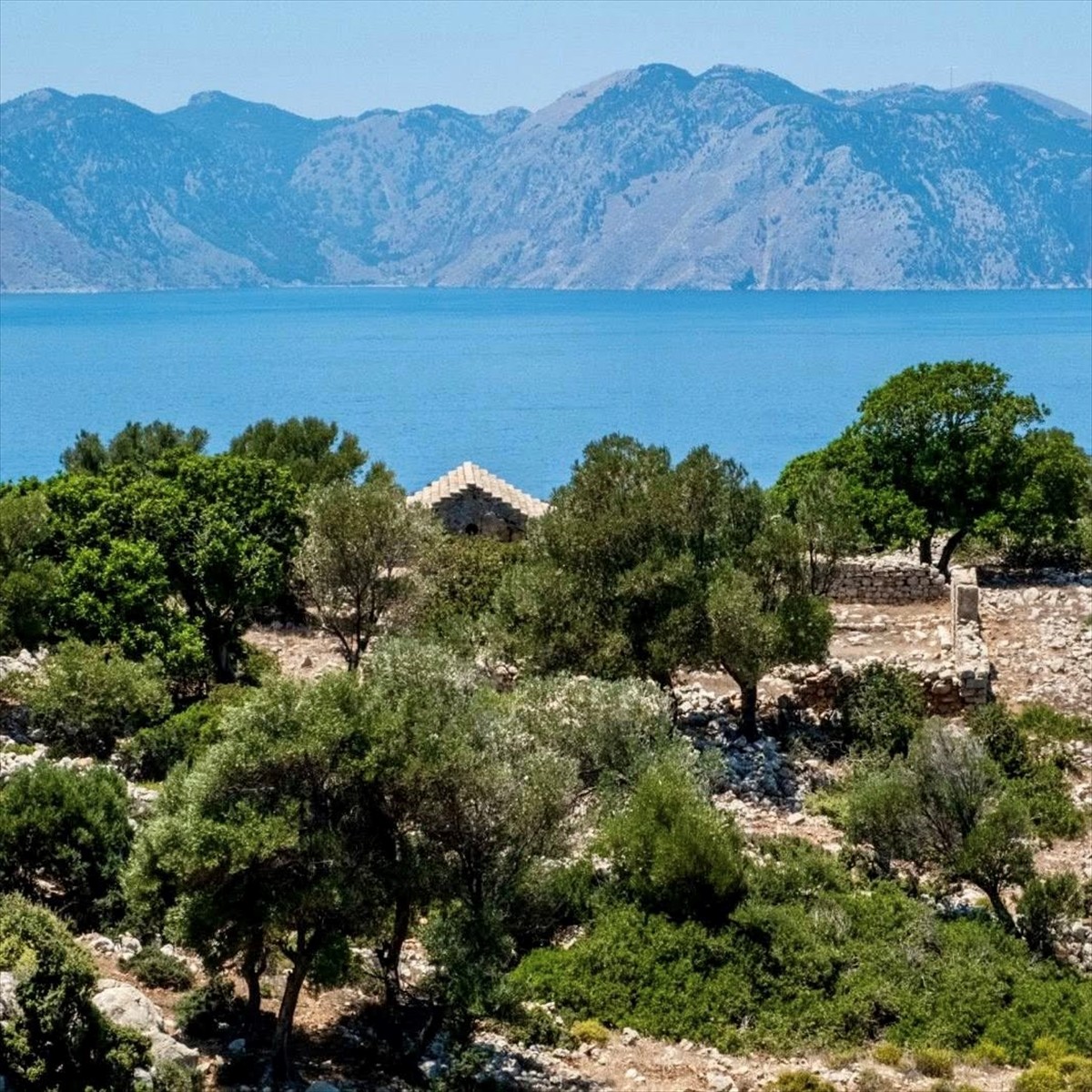 Muğla'nın Marmaris ilçesindeki Phoenix Antik Kenti'nde 2025 yılı kazı çalışmalarının tamamlandığı...