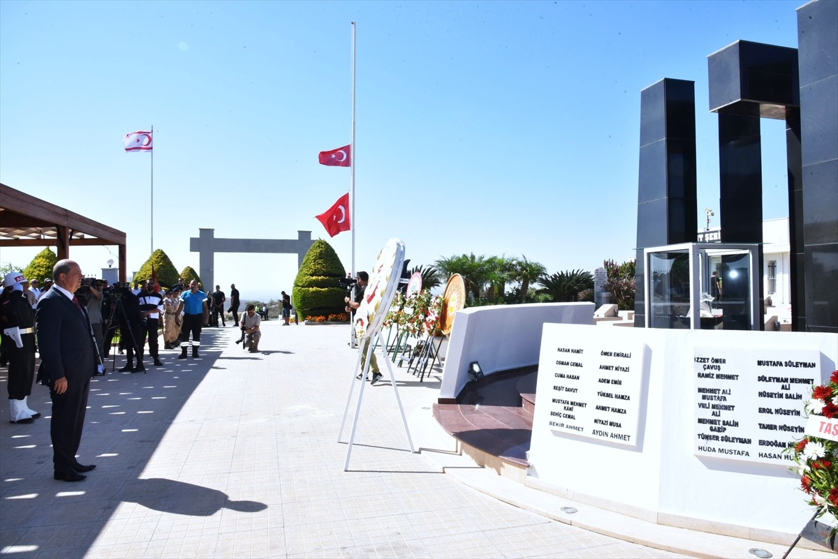 Rum terör örgütü EOKA ve güvenlik güçleri tarafından 51 yıl önce Taşkent'te toplu katliamla şehit...