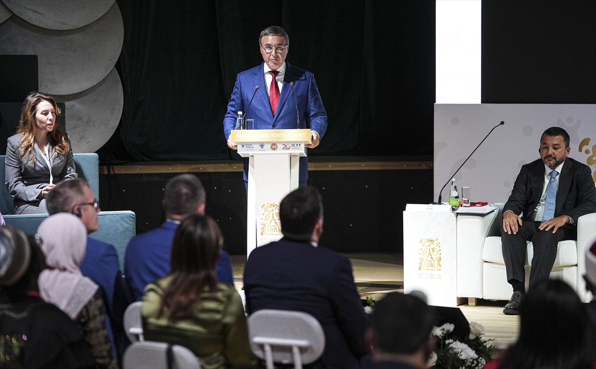 Rusya Federasyonu'na bağlı Tataristan Cumhuriyeti'nin başkenti Kazan'da düzenlenen Anadolu...