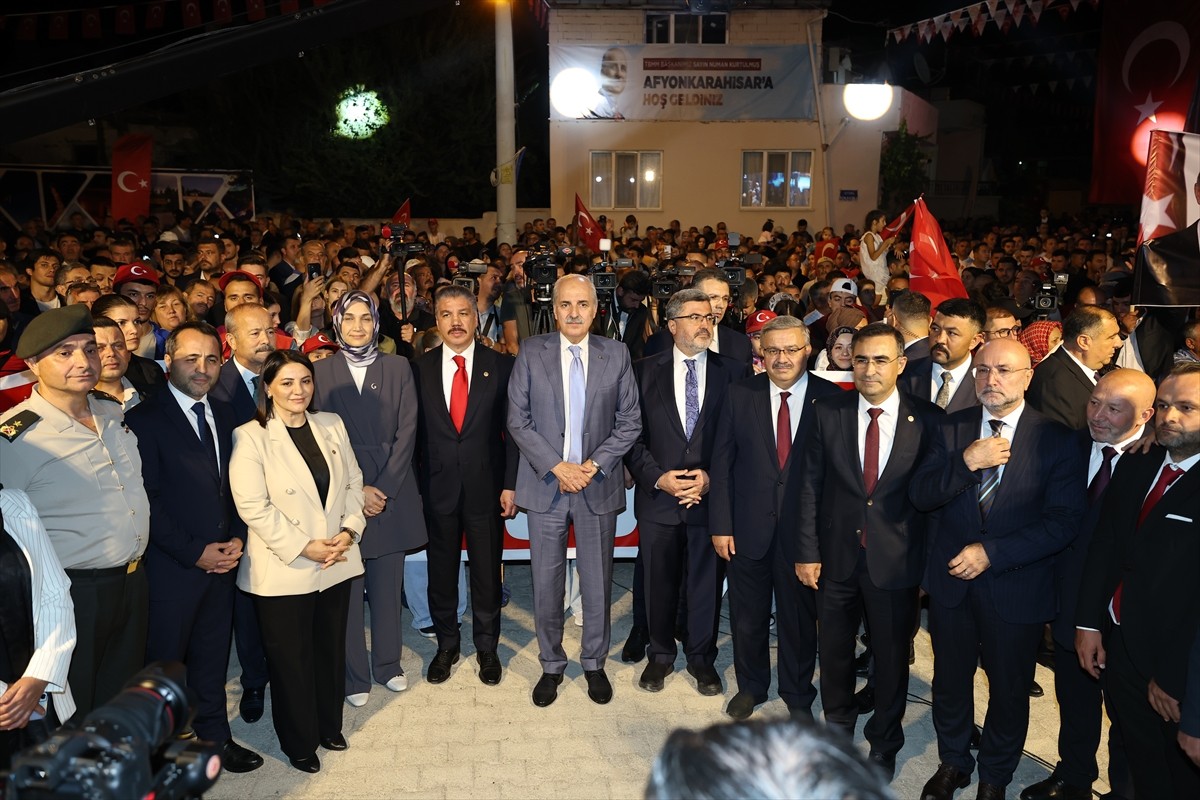 TBMM Başkanı Numan Kurtulmuş, Büyük Zafer'in 103. yıl dönümü kapsamında gerçekleştirilen Zafer...