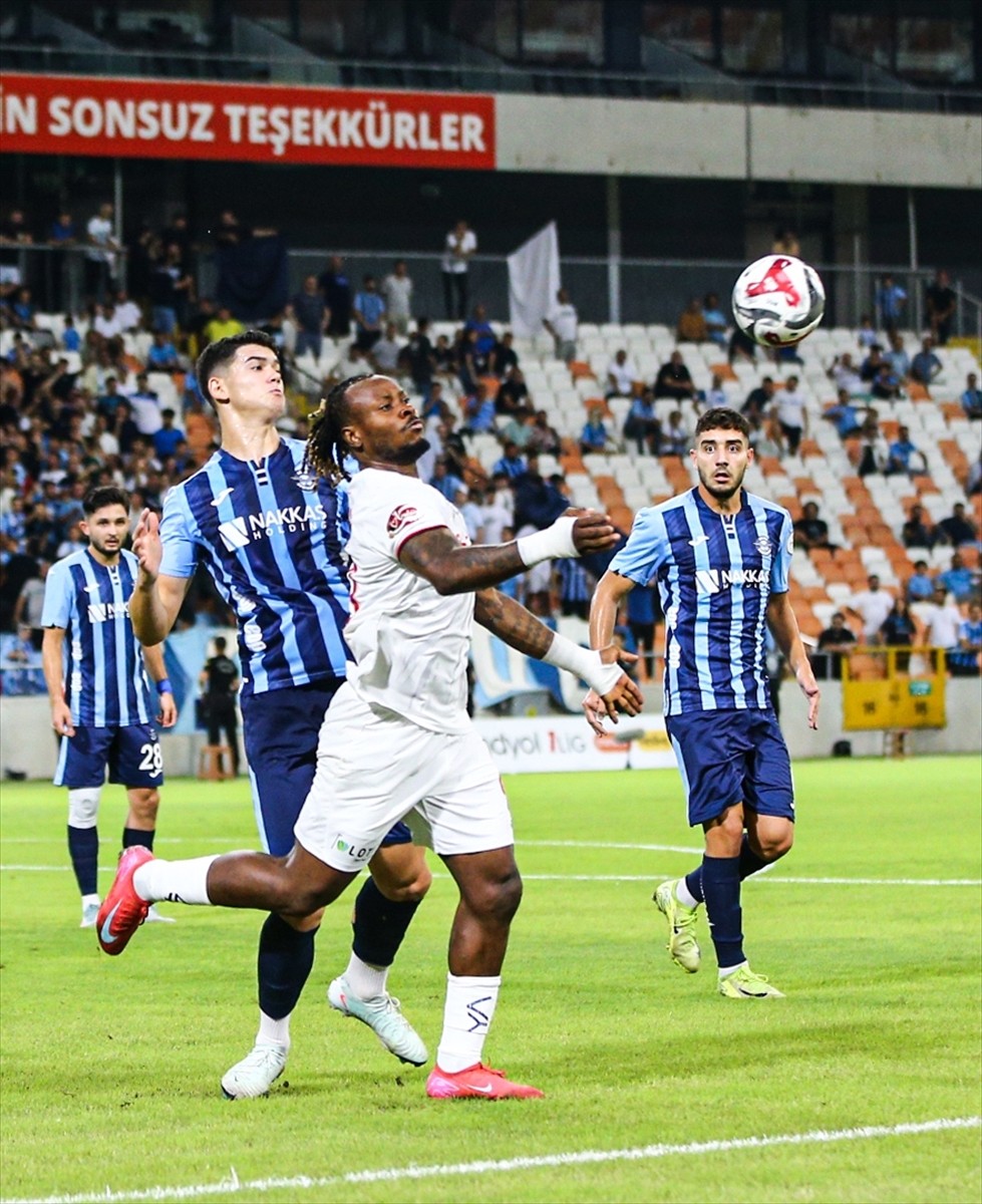 Trendyol 1. Lig'in 2. haftasında, Adana Demirspor ile Arca Çorum FK, Yeni Adana Stadyumu’nda...