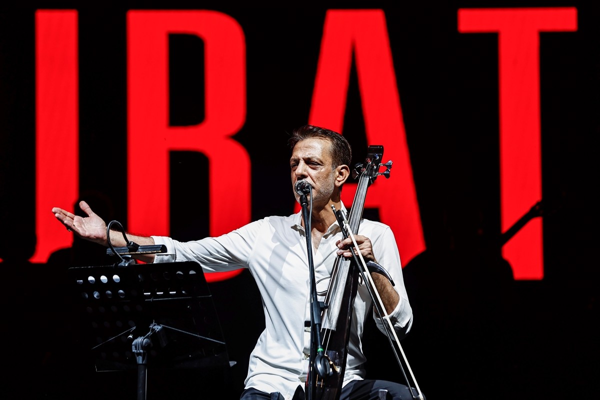 Tunceli'de düzenlenen MamekiFest etkinlikleri kapsamında Rubato grubu (fotoğrafta) ve müzisyen Ali...