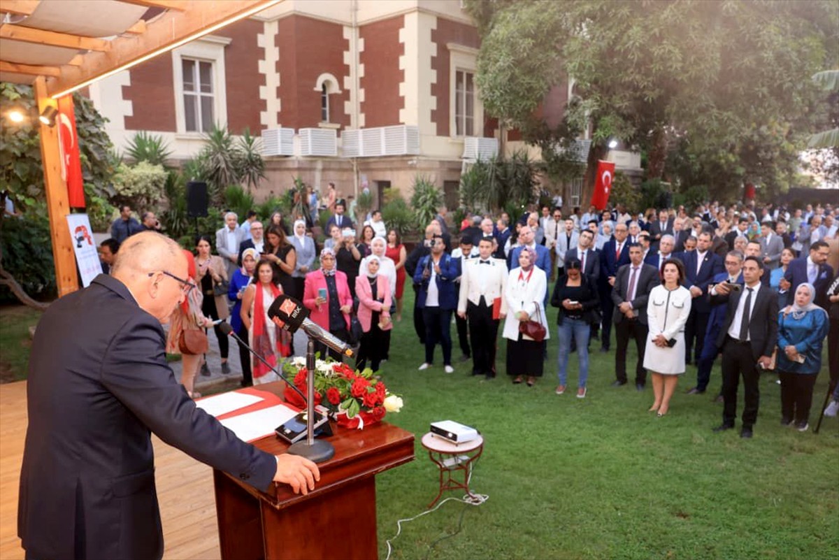 Türkiye’nin Kahire Büyükelçiliği, 30 Ağustos Zafer Bayramı’nın 103. yıldönümü dolayısıyla...