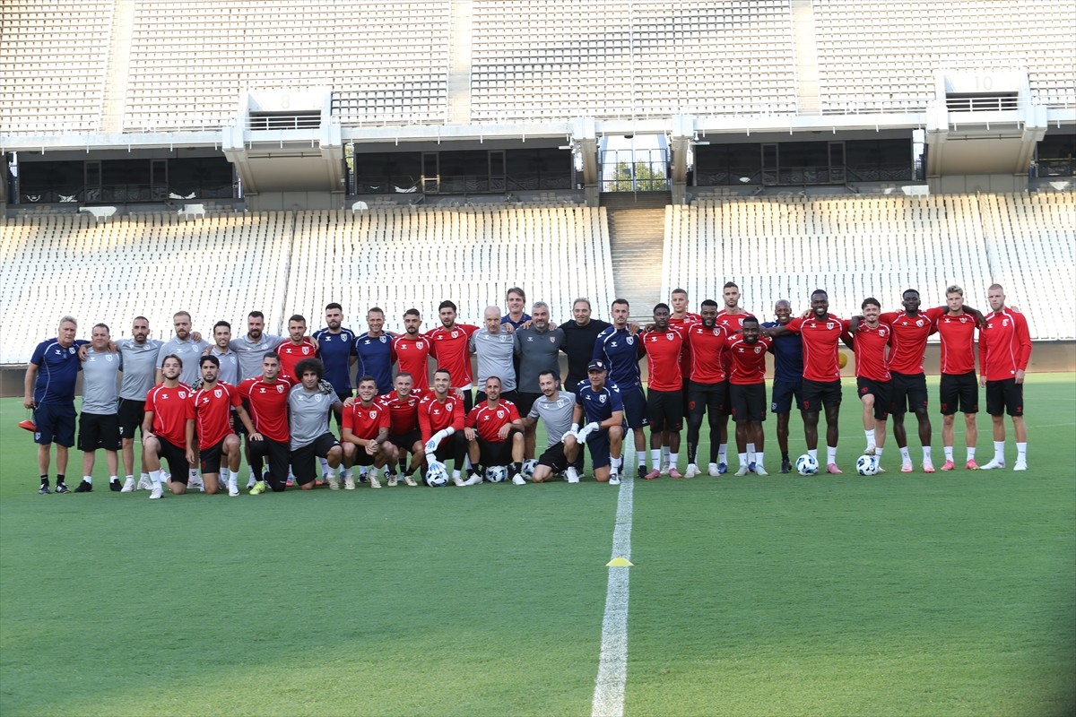 UEFA Avrupa Ligi play-off turunda Yunanistan temsilcisi Panathinaikos'a konuk olacak Samsunspor...