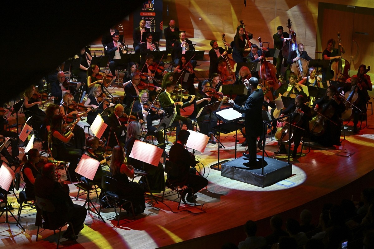 Ankara Kültür Yolu Festivali kapsamında, Cumhurbaşkanlığı Senfoni Orkestrası (CSO) açılış konseri...