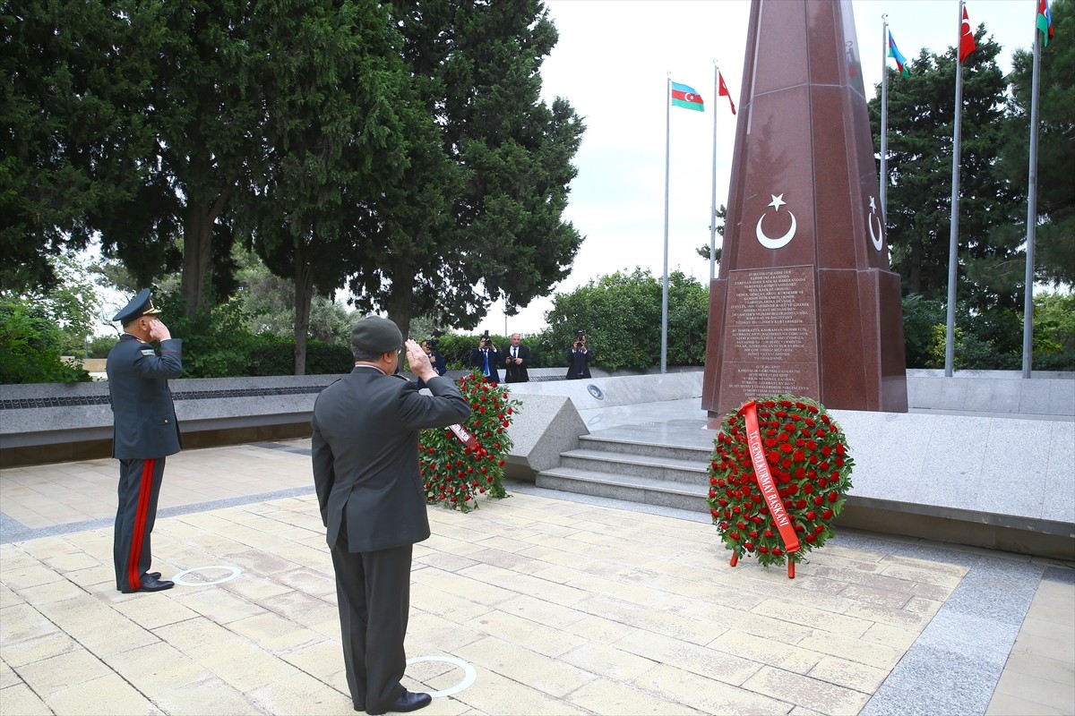 Azerbaycan'ın başkenti Bakü'nün Kafkas İslam Ordusunca Ermeni ve Bolşevik çetelerden...