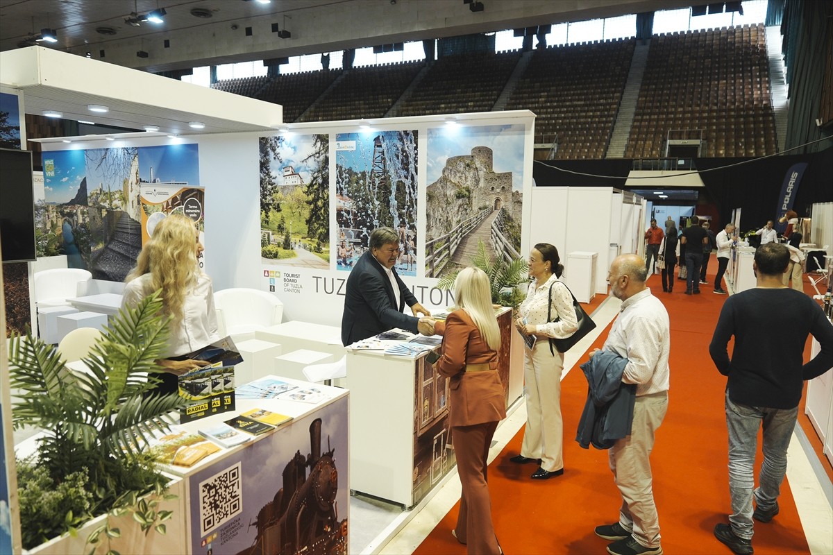 Bosna Hersek'in başkenti Saraybosna'da birçok ülkeden firmanın katıldığı Saraybosna Uluslararası...