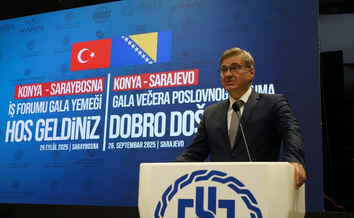 Bosna Hersek'in başkenti Saraybosna'da, Konya Ticaret Odası'nın organizasyonuyla Konya-Saraybosna...