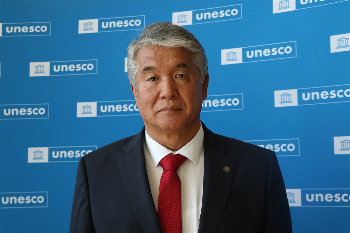 Fransa'nın başkenti Paris'teki Birleşmiş Milletler Eğitim, Bilim ve Kültür Örgütü (UNESCO)...