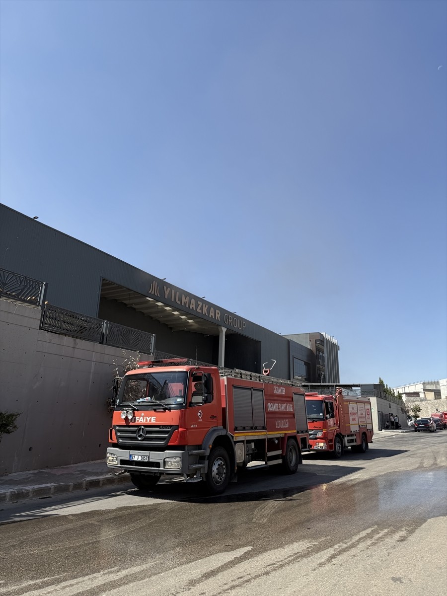 Gaziantep'in Şehitkamil ilçesi 5. Organize Sanayi Bölgesi'nde ıslak mendil üretimi yapılan...