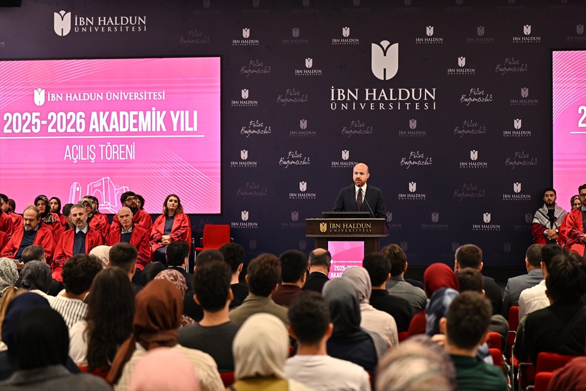 İbn Haldun Üniversitesinin (İHÜ) 2025-2026 akademik yılı açılışı dolayısıyla Başakşehir...