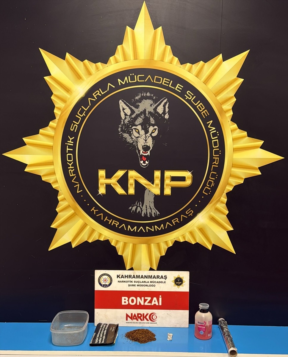 Kahramanmaraş'ta uyuşturucu operasyonunda gözaltına alınan 2 zanlıdan 1'i tutuklandı.
