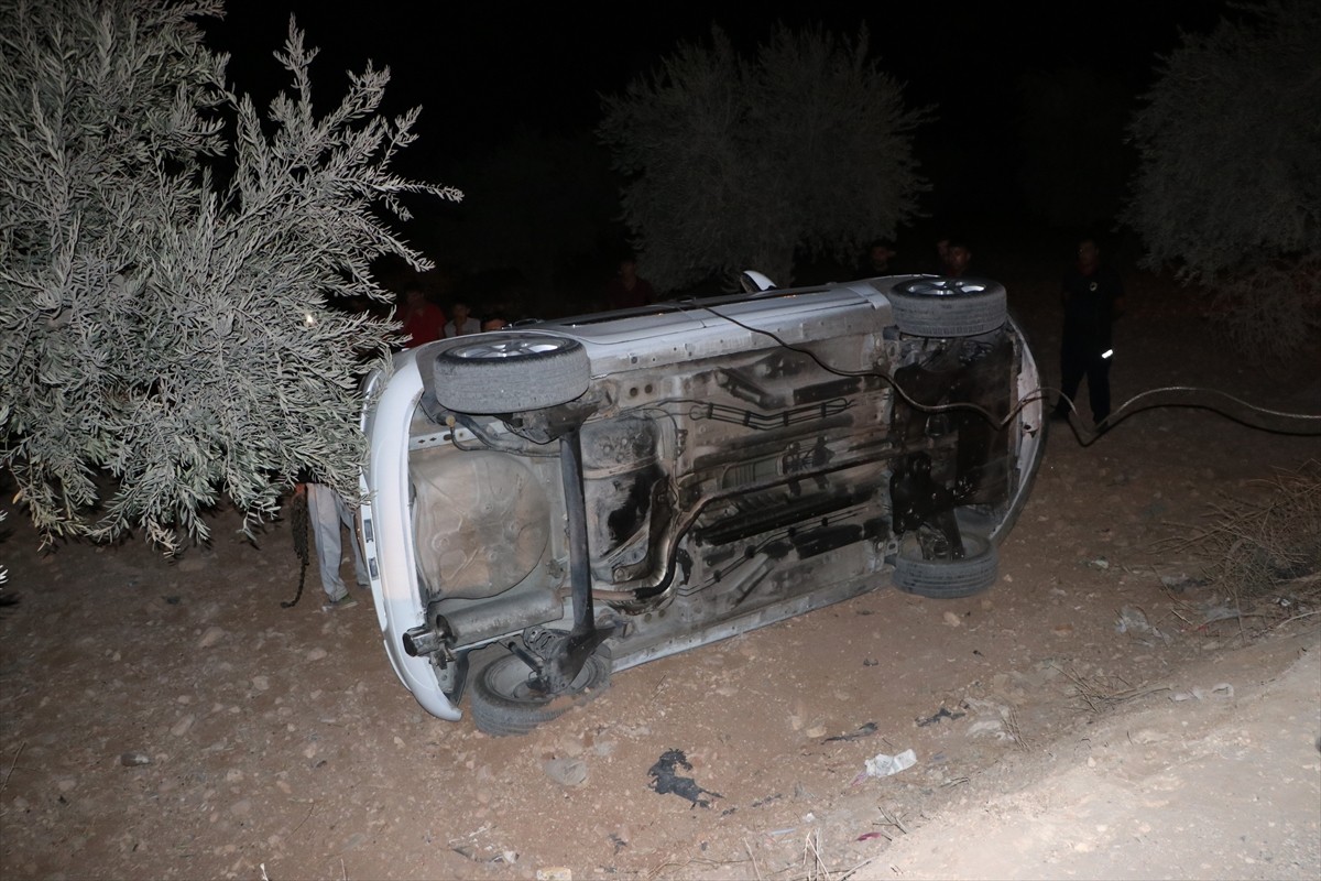 Kilis'te otomobilin devrilmesi sonucu 1 kişi yaralandı.