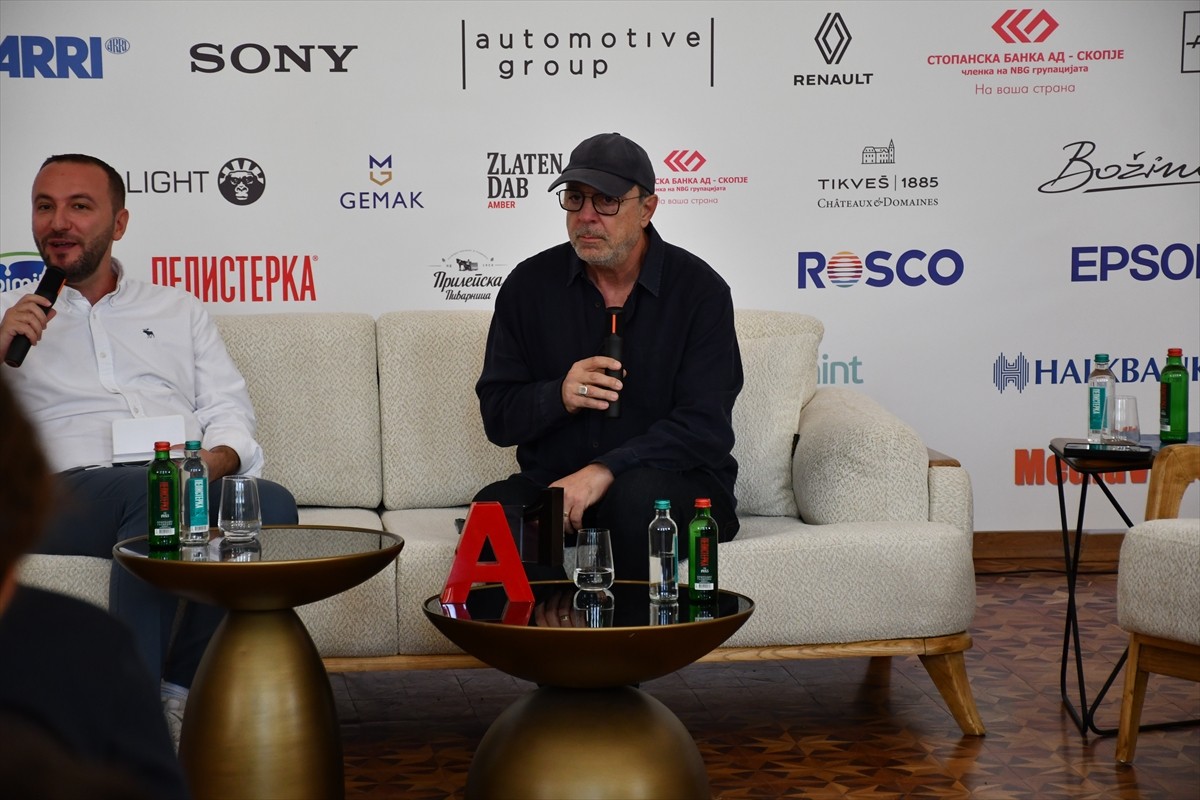 Kuzey Makedonya'nın Manastır şehrinde 46. Manaki Kardeşler Uluslararası Görüntü Yönetmenleri Film...