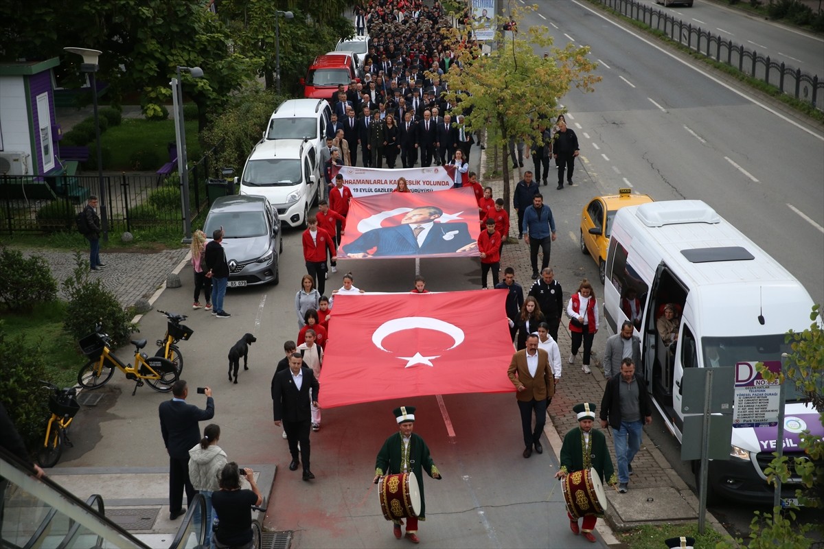 Ordu'da 19 Eylül Gaziler Günü dolayısıyla törenler düzenlendi. Tayfun Gürsoy Parkı'ndaki programa...