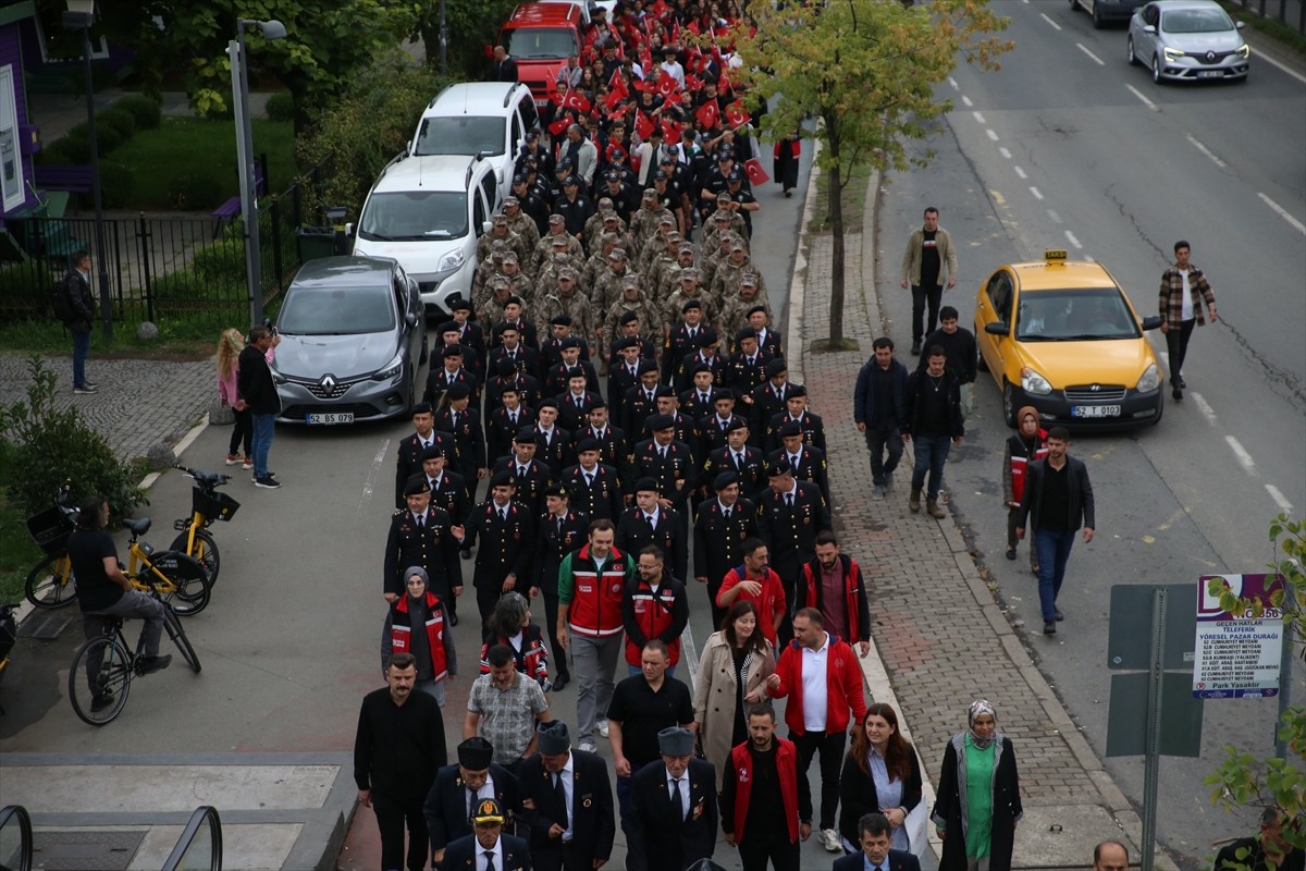 Ordu'da 19 Eylül Gaziler Günü dolayısıyla törenler düzenlendi. Tayfun Gürsoy Parkı'ndaki programa...
