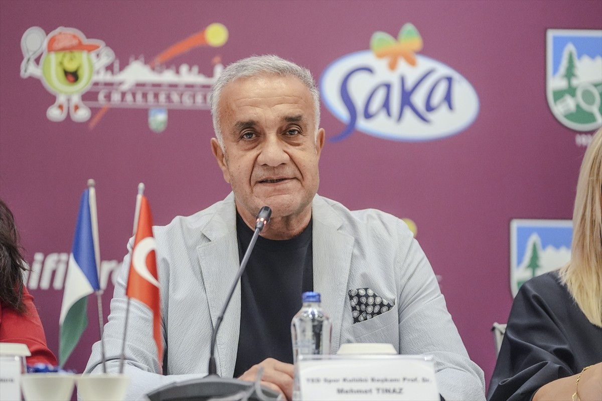 QNB İstanbul Challanger-TED Open Tenis Turnuvası'nın basın toplantısı gerçekleştirildi....