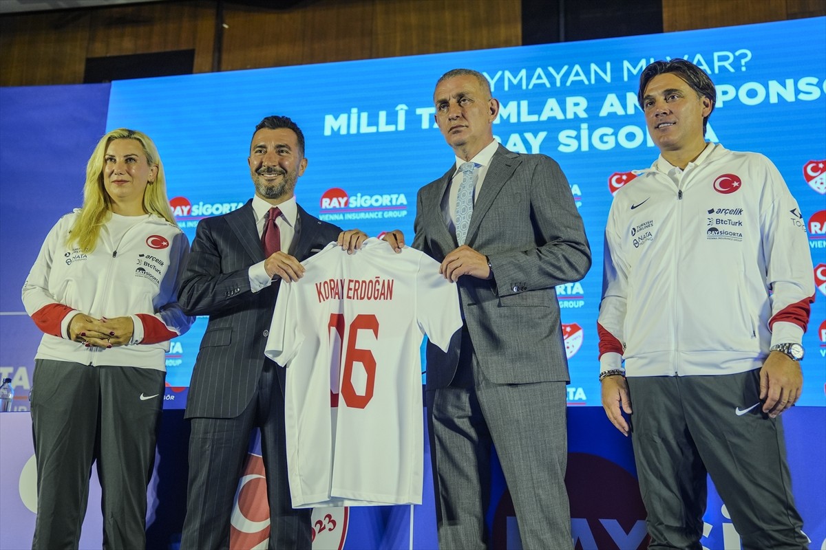 Türkiye Futbol Federasyonu (TFF) ile Ray Sigorta arasında 3 yıllığına milli takımlar ana...