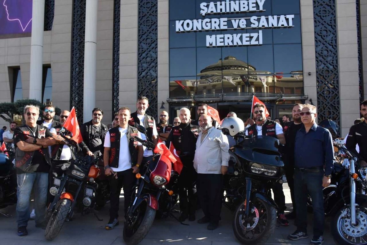 Türkiye Gaziler ve Şehit Aileleri Vakfı, Şahinbey Belediyesi ve Türk Chopper Motosiklet Kulübü...