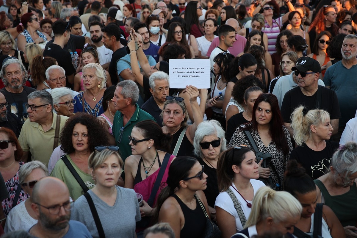 Yunanistan'da 2 yıl önce meydana gelen ve 57 kişinin hayatını kaybettiği Tembi tren kazasında...
