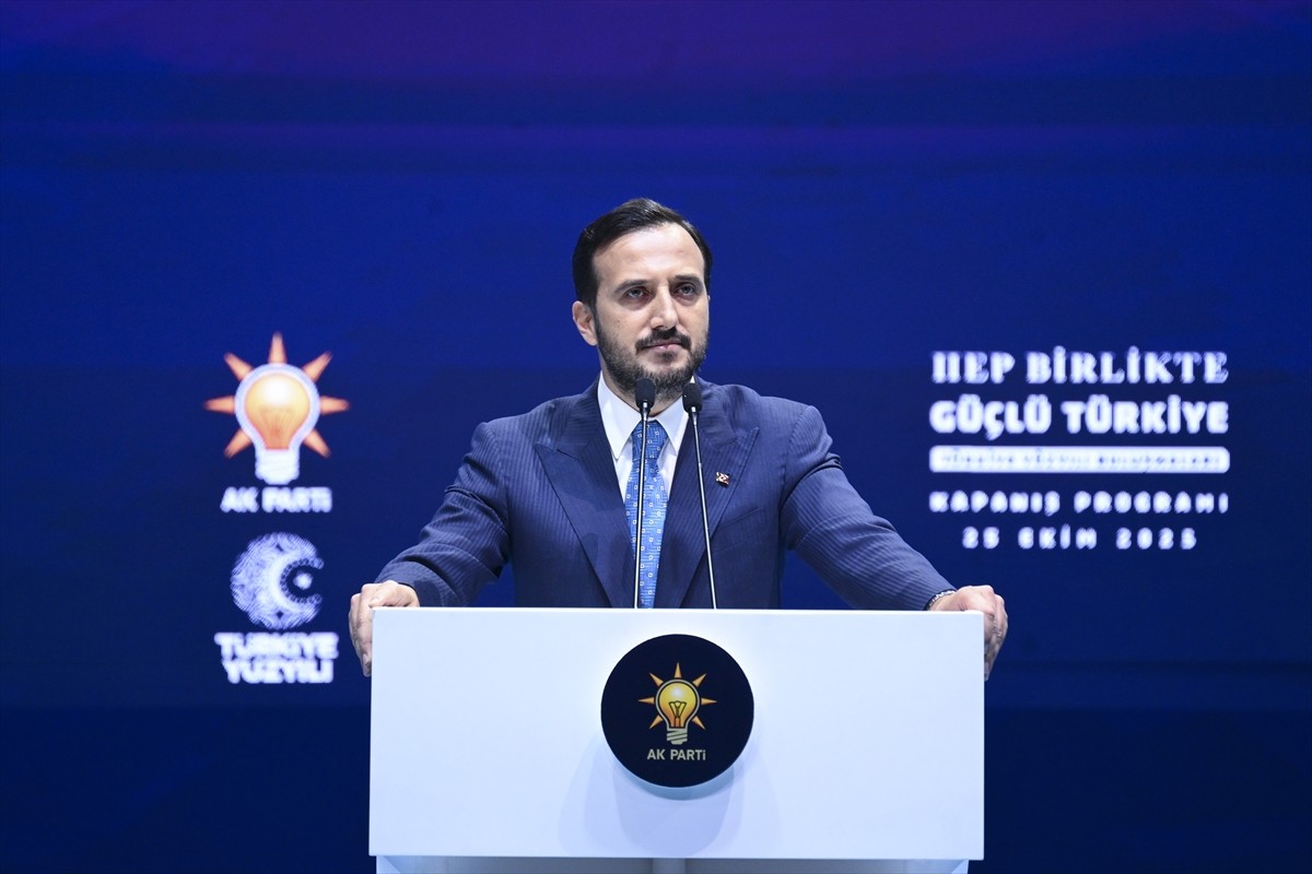 AK Parti İstanbul İl Başkanı Abdullah Özdemir, İstanbul Kongre Merkezi'nde düzenlenen "Türkiye...