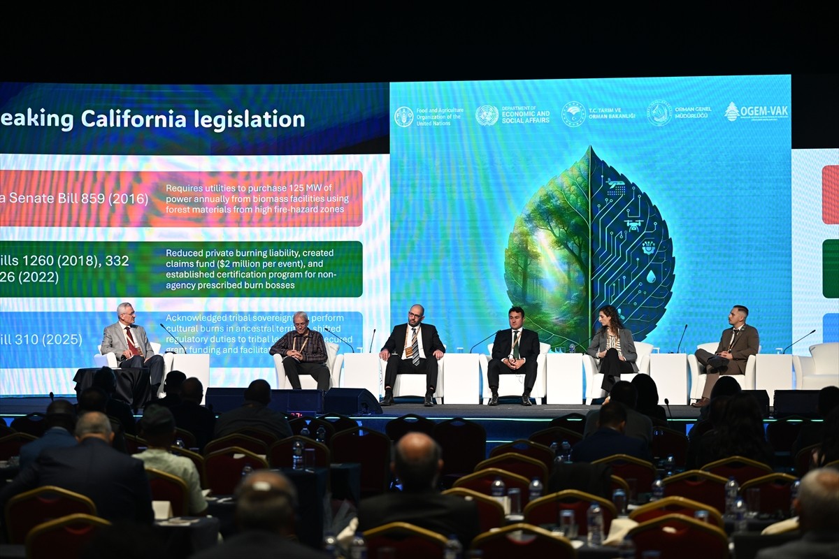 Anadolu Ajansının (AA) Global İletişim Ortağı olduğu İstanbul Orman İnovasyon Haftası (IFIW)...