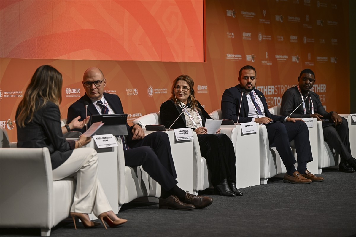 Anadolu Ajansının (AA) Global İletişim Ortağı olduğu Türkiye-Afrika İş ve Ekonomi Forumu'nda...