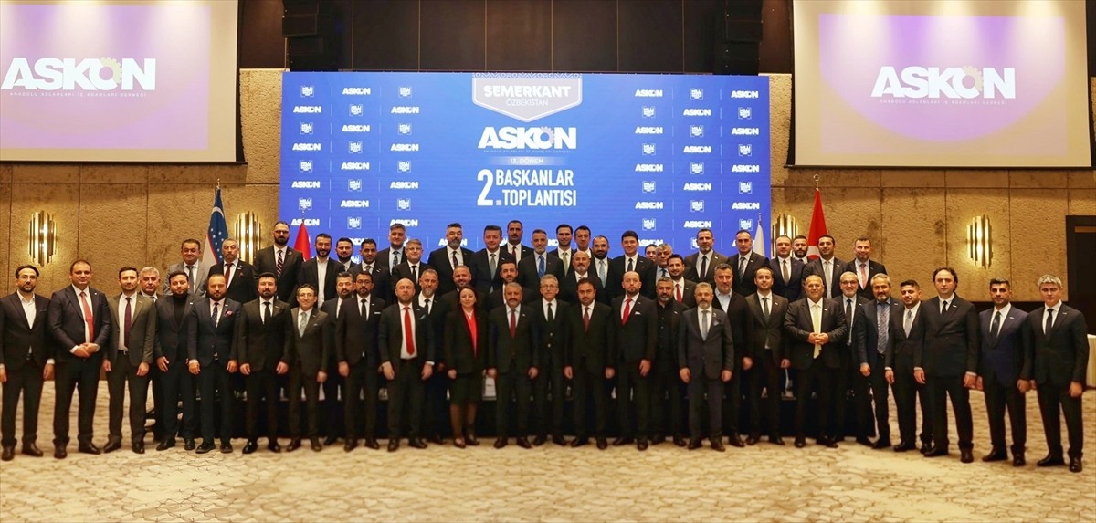 Anadolu Aslanları İş Adamları Derneği (ASKON) Genel Başkanı Orhan Aydın, Özbekistan'da...