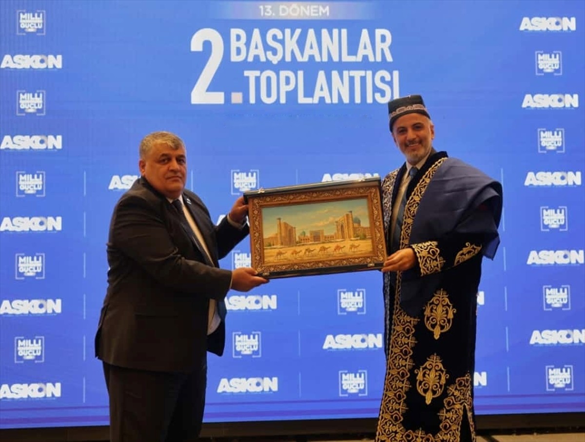 Anadolu Aslanları İş Adamları Derneği (ASKON) Genel Başkanı Orhan Aydın, Özbekistan'da...