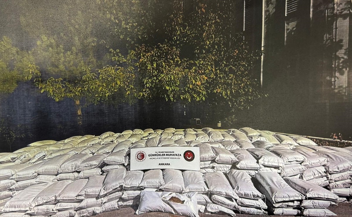 Ankara'nın Kahramankazan ilçesinde iki tırda 12 ton 900 kilogram kaçak tütün ve 15 milyon 640 bin...