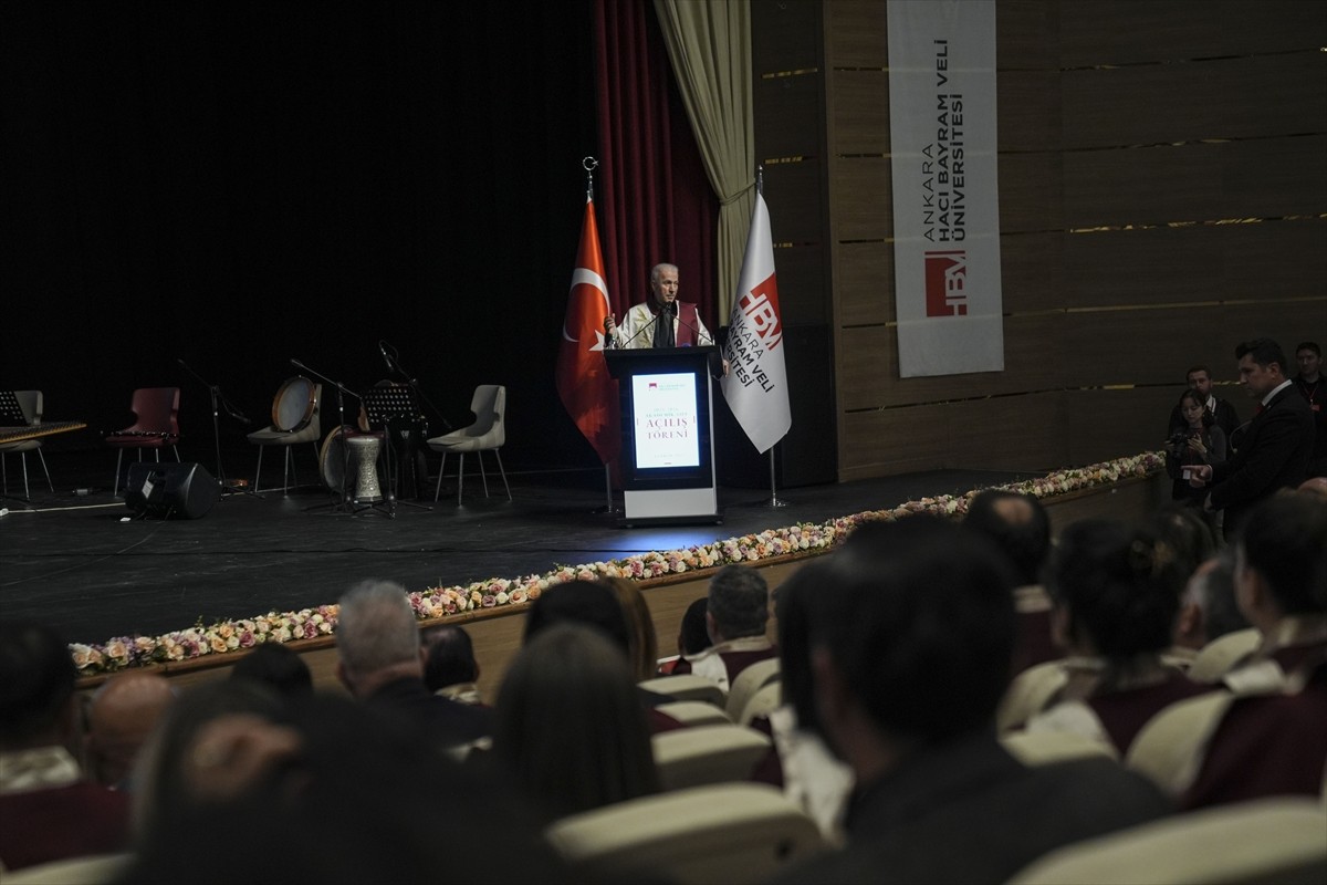 Ankara Hacı Bayram Veli Üniversitesi'nin (HBVÜ) 2025-2026 Akademik Yılı Açılış Töreni, Itri Kongre...