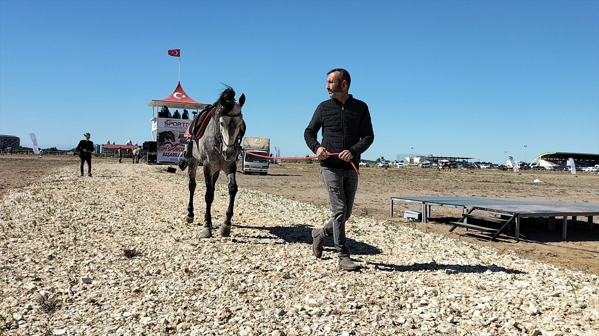 Antalya'nın Manavgat ilçesinde, 16. Manavgat Side Geleneksel Rahvan At Yarışları yapıldı.