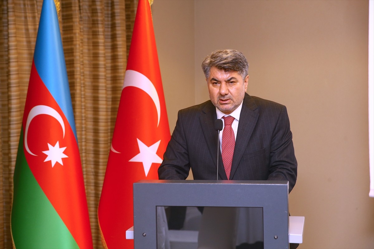 Azerbaycan'ın başkenti Bakü'de, "Türkiye-Azerbaycan İş Dünyasında Yeni Ufuklar" temalı etkinlik...