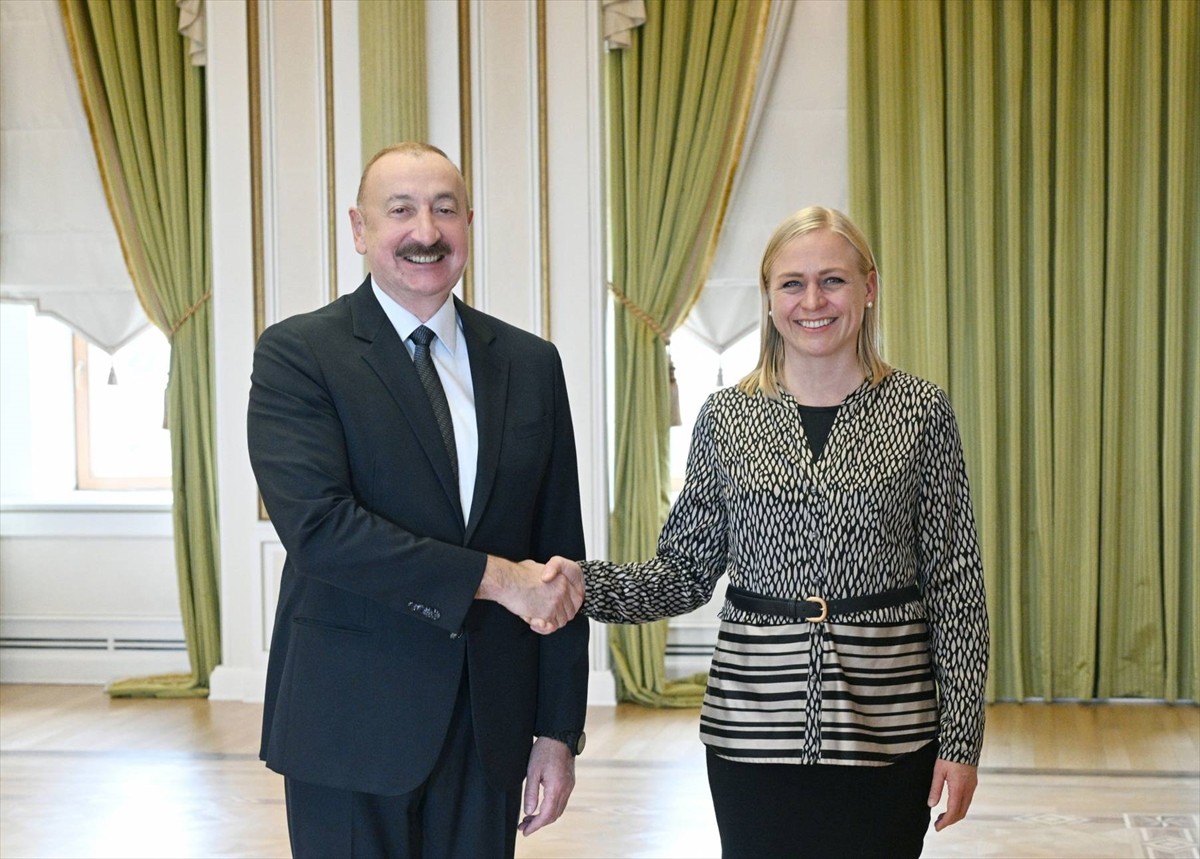 Azerbaycan Cumhurbaşkanı İlham Aliyev, Avrupa Güvenlik ve İşbirliği Teşkilatı (AGİT) Dönem Başkanı...