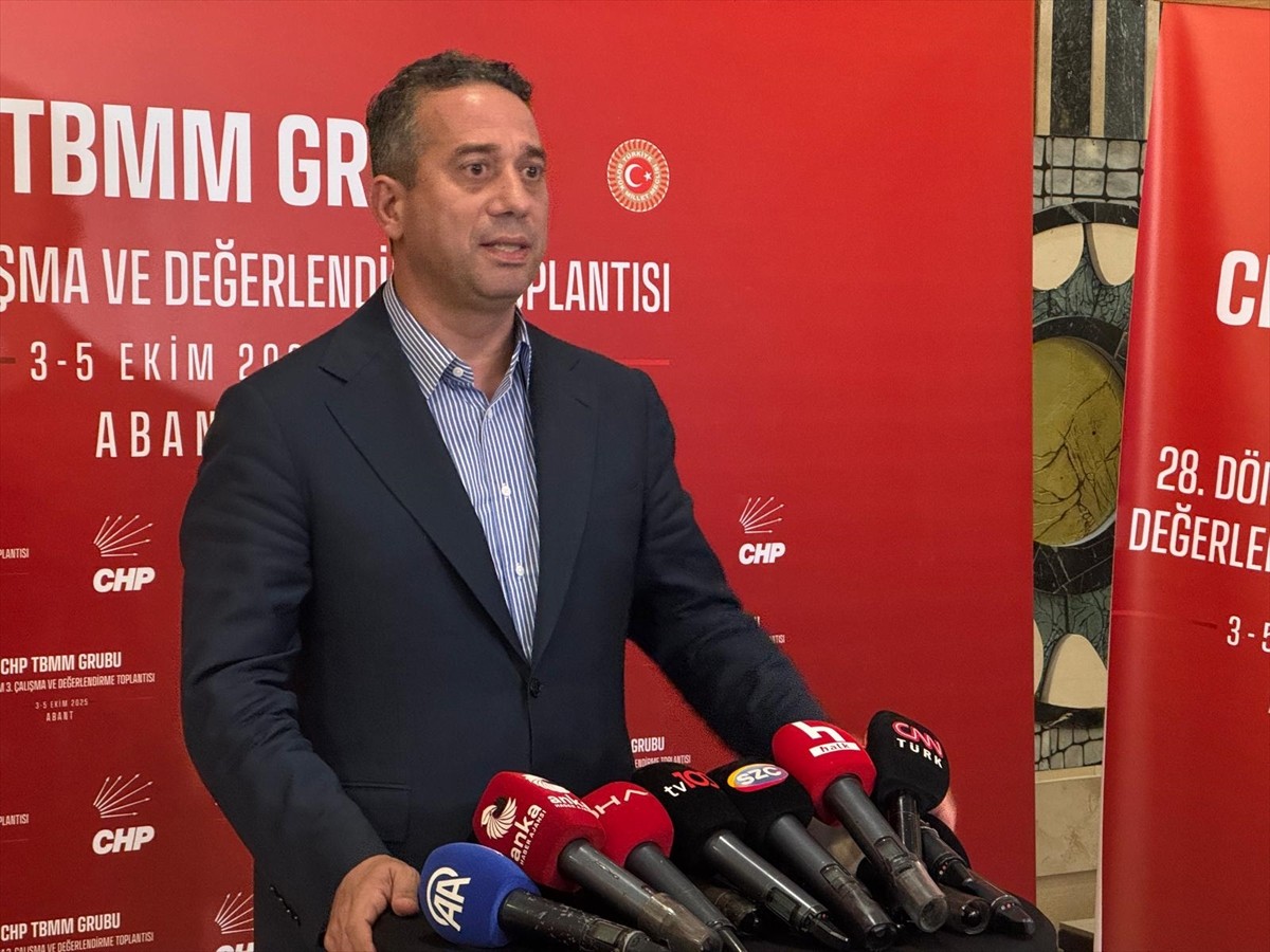 CHP Grup Başkanvekili Ali Mahir Başarır, partisinin Abant'taki TBMM Grubu Çalışma ve Değerlendirme...