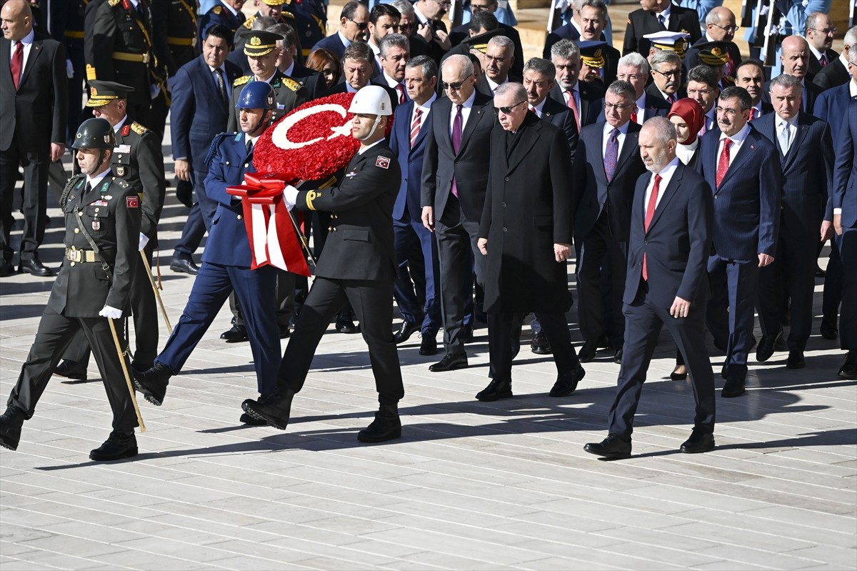Cumhurbaşkanı Recep Tayyip Erdoğan başkanlığındaki devlet erkanı, 29 Ekim Cumhuriyet Bayramı...