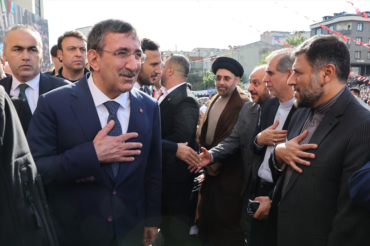 Cumhurbaşkanı Yardımcısı Cevdet Yılmaz, İstanbul’da “Zeynebiye Camii Açılışı ve Revak Alanı Temel...
