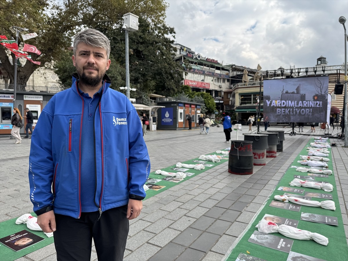  Deniz Feneri Derneğince, Gazze'deki insanlık dramına dikkati çekmek ve mazlumların sesi olmak...
