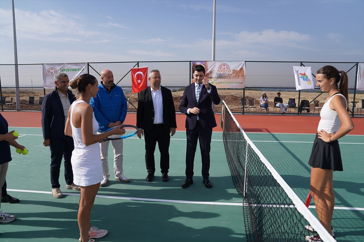 Diyarbakır'da düzenlenen Sonbahar Kupası Zerzevan Cup tenis turnuvası final maçlarının ardından...