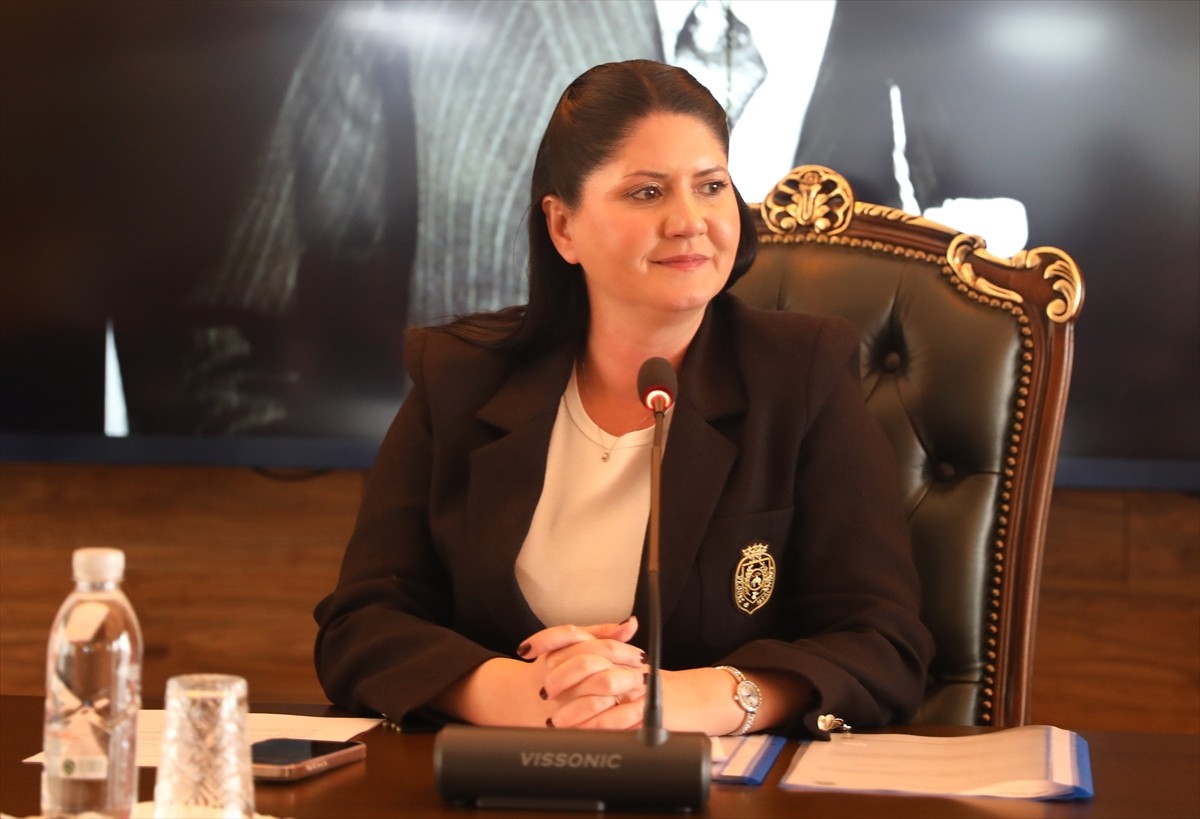 Edirne Belediye Başkanı Filiz Gencan, Atatürk Kültür Merkezi'nde gerçekleştirilen Edirne Belediye...