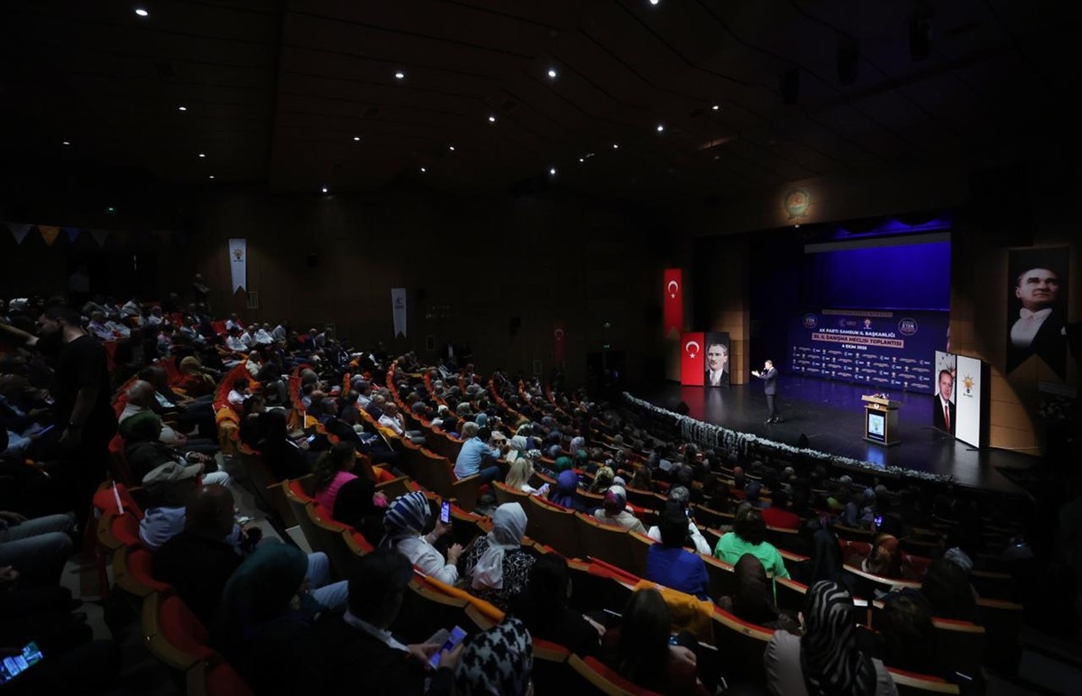 Enerji ve Tabii Kaynaklar Bakanı Alparslan Bayraktar, partisinin Samsun Büyükşehir Belediyesi...