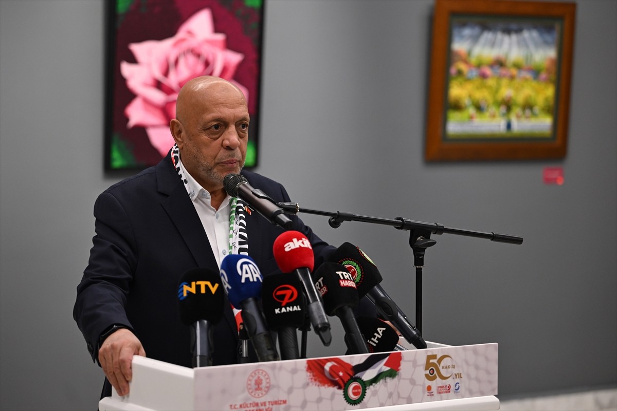 HAK-İŞ Konfederasyonu, 50. kuruluş yıl dönümü etkinlikleri kapsamında, Gazze halkına destek...