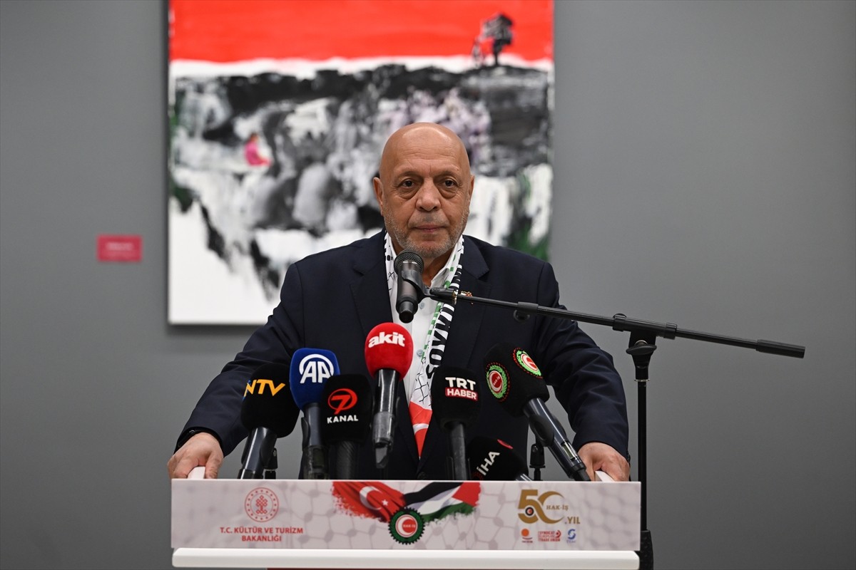 HAK-İŞ Konfederasyonu, 50. kuruluş yıl dönümü etkinlikleri kapsamında, Gazze halkına destek...