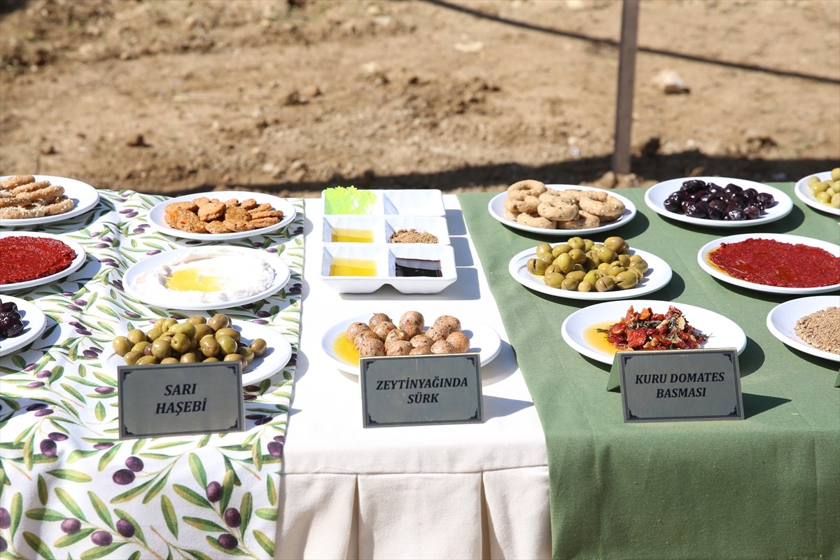 Hatay'ın Altınözü ilçesinde düzenlenen 9. Zeytin, Zeytinyağı ve Gastronomi Festivali kortej...